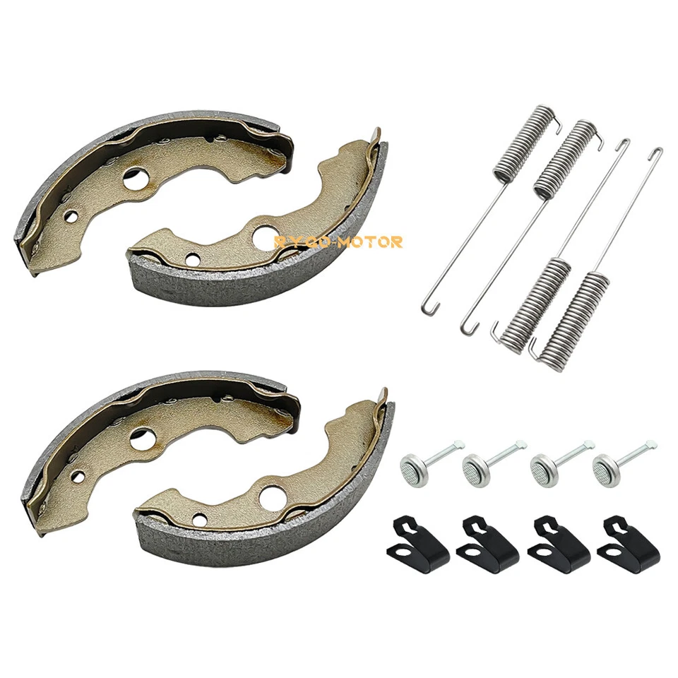 Front Brake Shoes Spring Kit for Honda TRX350 TRX350D FourTrax Foreman 1986-1989 - Изображение 3 из 4
