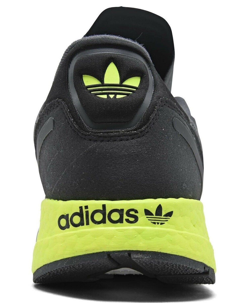 ADIDAS ORIGINALS ZX 1K BOOST BLACK/YELLOW H01258 MEN'S