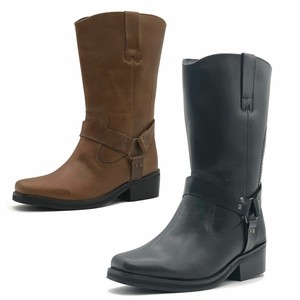 wide calf biker boots