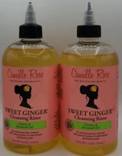 2PK Camille Rose Sweet Ginger Cleansing Rinse ~ 12 OZ EA ~ FAST SHIP READ