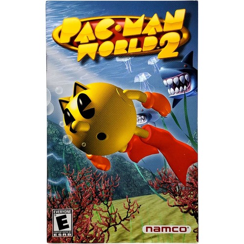 (Manual Only) Pac-Man World 2 - Sony Playstation 2 Pristine Tested Authentic