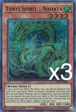 3X Yugioh Tenyi Spirit - Nahata GFP2-EN086 Ultra Rare 1st Edition NM