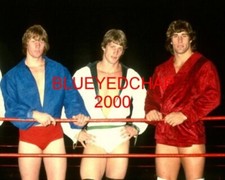 MIKE- KEVIN  & DAVID VON ERICH WRESTLER 8 X 10 WRESTLING PHOTO NWA WCCW