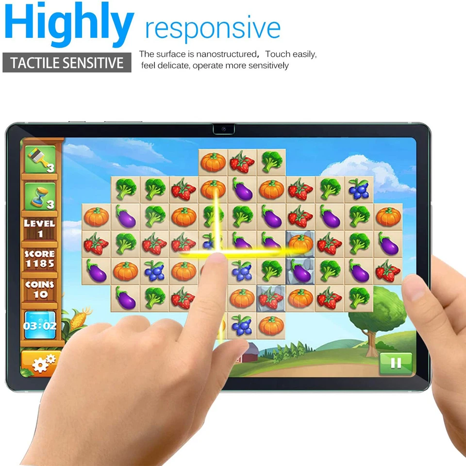 2PACK Tempered Glass Screen Protector For Samsung Galaxy Tab A7 10.4" T500 T505 - Image 3 of 4