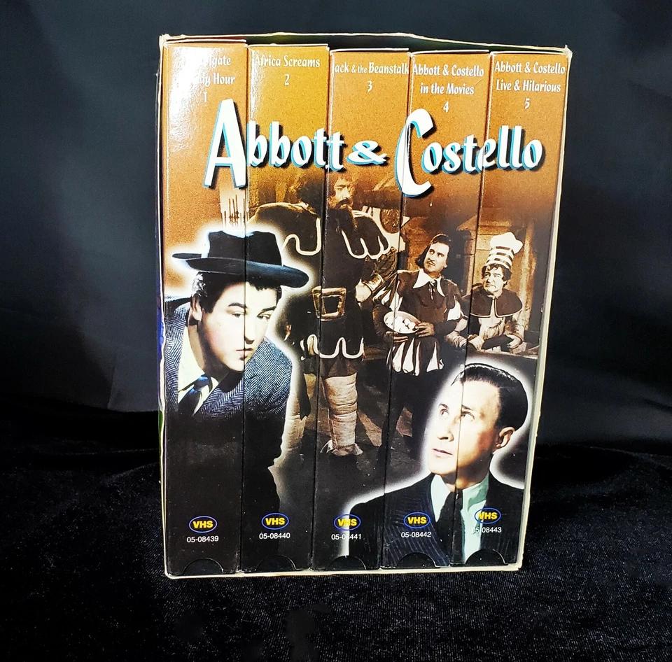 "ABBOTT AND & COSTELLO" BOX SET VHS 5 TAPES COLLECTOR SERIES - Image 3 of 4