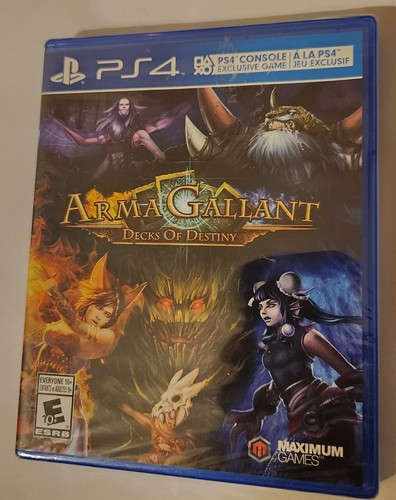 ARMAGALLANT: DECKS OF DESTINY SONY PLAYSTATION PS4 SPIEL NEU & FACTORY SEALED!!! - Bild 4 von 4