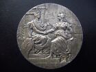 New Listing1891-93 France Russia French Squadron Visit Cronstadt Toulon Silvered Medal Rare