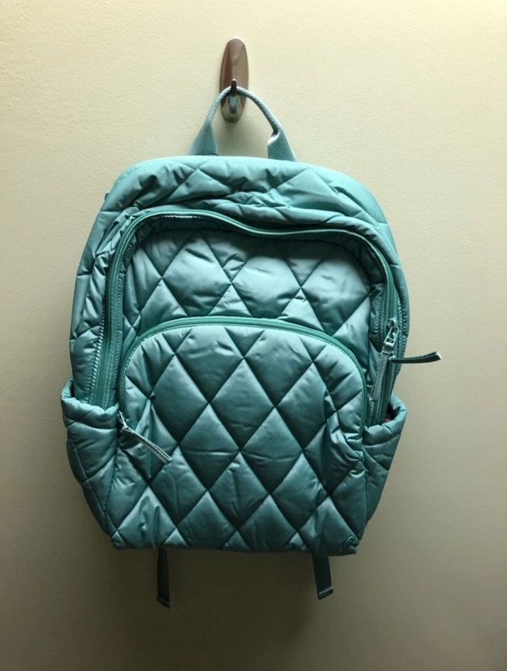 Vera Bradley Essential Large Backpack in Beryl Green - NWT