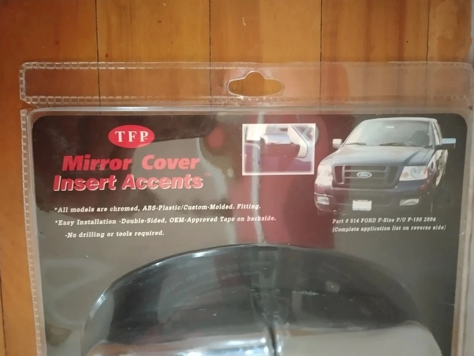 Cubierta de espejo retrovisor TFP detalles insertados Ford F150 2004 Foto 2 de 4