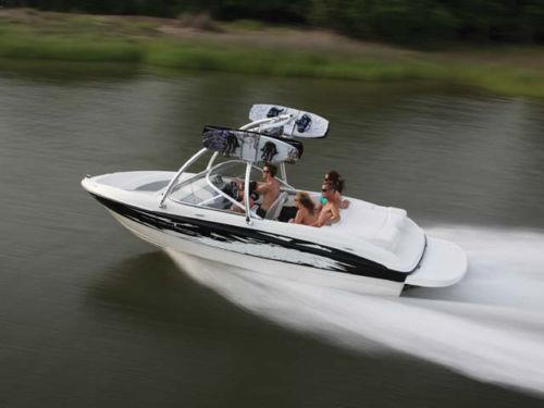 6.25oz SEMI-CUSTOM BOAT COVER FITS GLASTRON GT 205 TOWER SWPF I/O 2006-2008 - Picture 1 of 6
