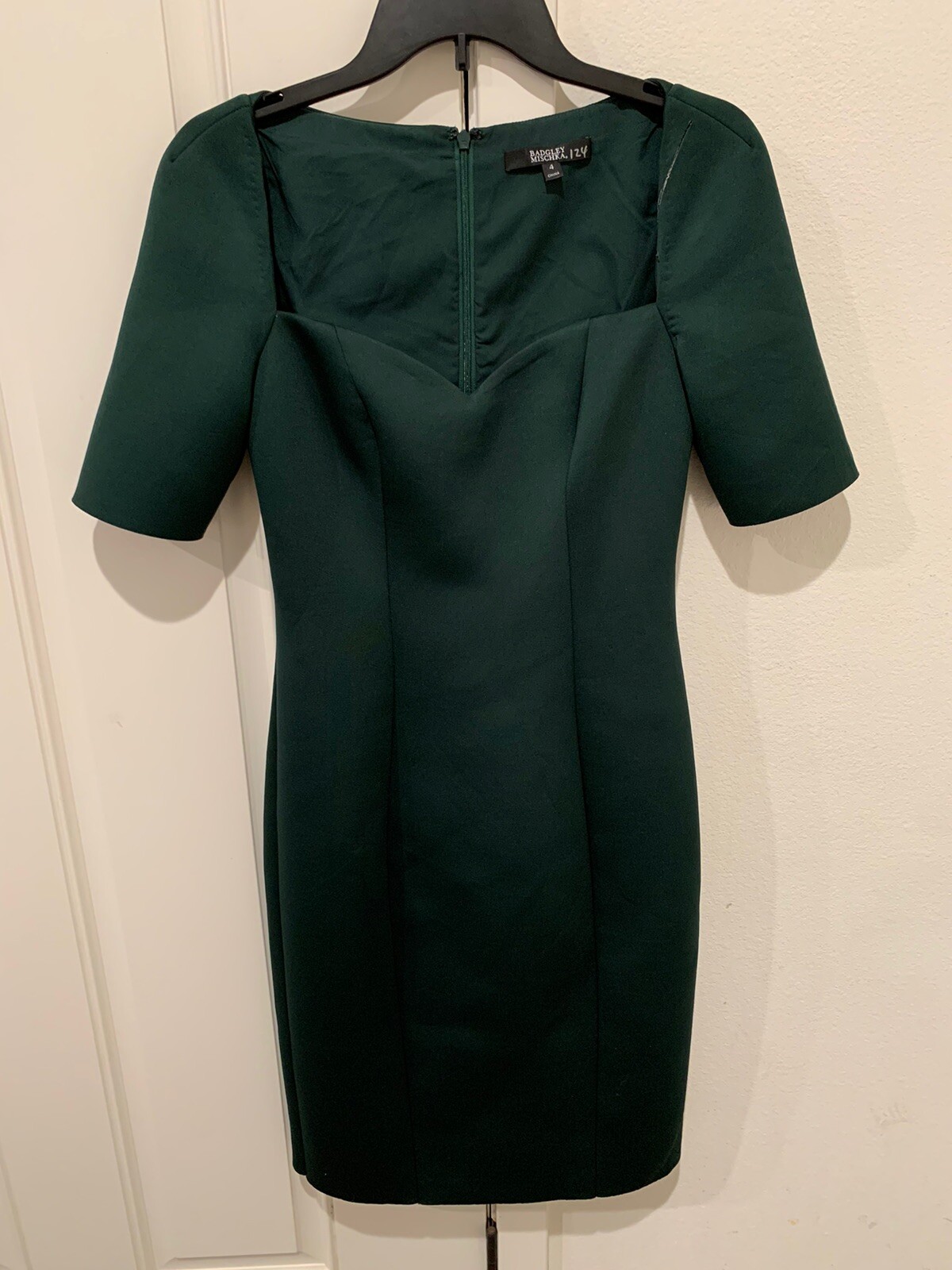 badgley mischka origami dress