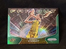 2021 Panini WNBA Prizm Basketball Green Far Out Breanna Stewart 7 Seattle Storm