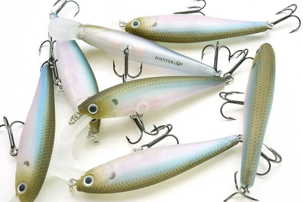 LUCKY CRAFT Pointer 78 - 538 NC Ghost Minnow (1qty) Top Quality