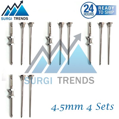 HRT Trocar 4.5mm Sets Hormone Replacement Pellet Insertion Trocars 4 Sets