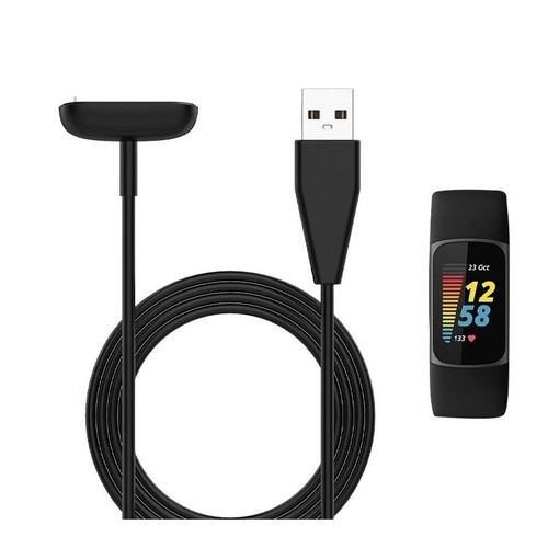 Para Fitbit Ace LTE USB-C / Interfejs Smart Watch Kabel de carga magnético - Zdjęcie 5 z 6