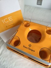 Porshe designed RARE Veuve Cliquot Ice Cube Champagne Picnic Box.