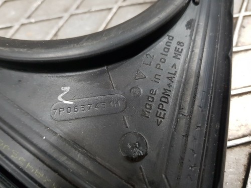 2015 PORSCHE CAYENNE S 958 VENTANA DELANTERA IZQUIERDA SELLO MOLDURA TIRA 7P0837431H - Imagen 8 de 9