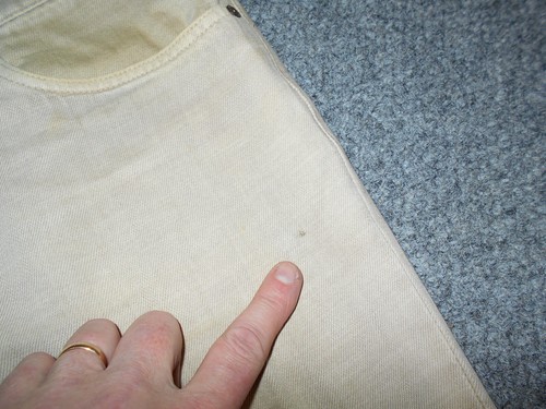 BRUNELLO CUCINELLI MADE IN ITALY MENS 33/34 TAN SOFT COTTON STRAIGHT JEANS Z2 - Picture 3 of 7
