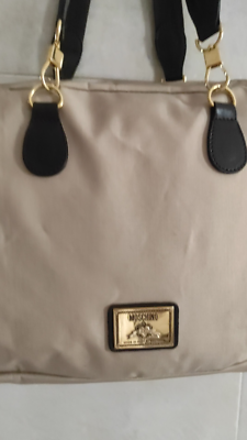Moschino Redwall Reversible Wormen Nylon Shoulder Bag Serial N