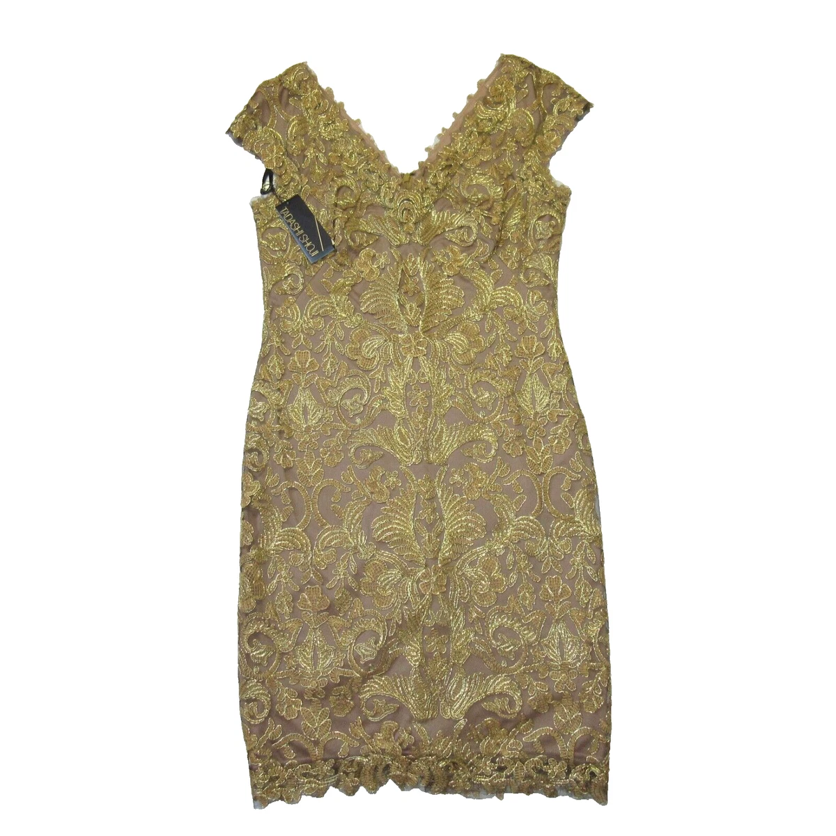 Tadashi Shoji Gold Dresses for Women for sale | eBay
