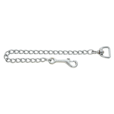 New! 30'' BRASS or CHROME PLATED LEAD CHAIN w/ Bolt snap Square swivel eye Horse