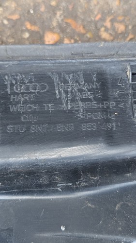 AUDI TT SILL COVER TRIM SCUFF PANEL PASSANGER SIDE LEFT 8N7853491 MK1 1998-2006 - Picture 5 of 6