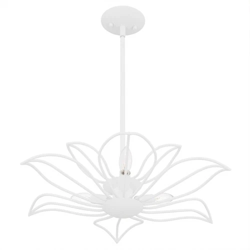 Sand White  Pendant from the Tallulah Collection - Picture 4 of 6