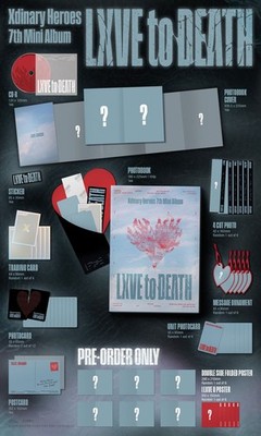 XDINARY HEROES [LXVE TO DEATH] Album PHOTO BOOK 2 Ver SET/2CD+2