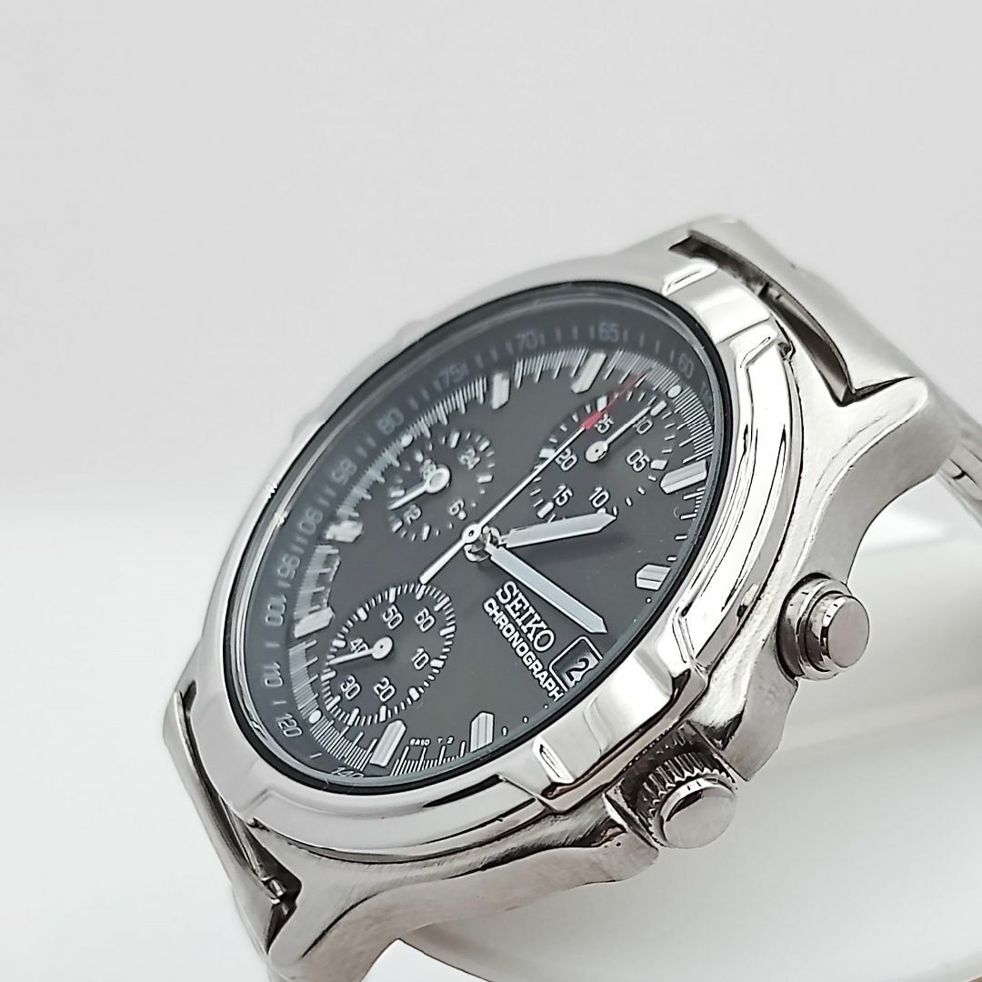 SEIKO Chronograph 7T27 6A50 Day Working Battery Bran… - Gem