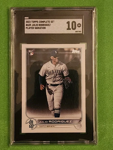 2022 Topps Series 2 - CS Image Variation #659 Julio Rodriguez (RC) SGC 10