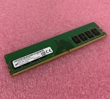 Micron 8GB 1Rx8 PC4-2400T-UA2-11 DDR4 Desktop Memory Single RAM Stick
