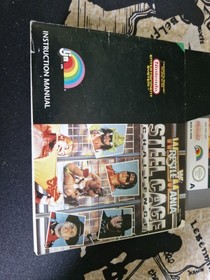 WWF Wrestlemania Steel Cage Challenge Nintendo NES komplettes Spiel, OVP