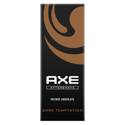 Axe Aftershave Dark Temptation Duft Schokolade Gesichtspflege Rasur 100ml