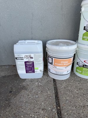 Clothesline FRESH Oxygen Bleach Liquid & Airpet Surface Cleaner 5 gal