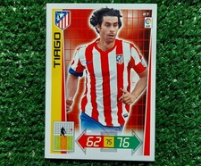 PANINI CARD ADRENALYN XL 2012/13 ATLETICO MADRID 27 TIAGO CARD LEAGUE 2013 ⚽️