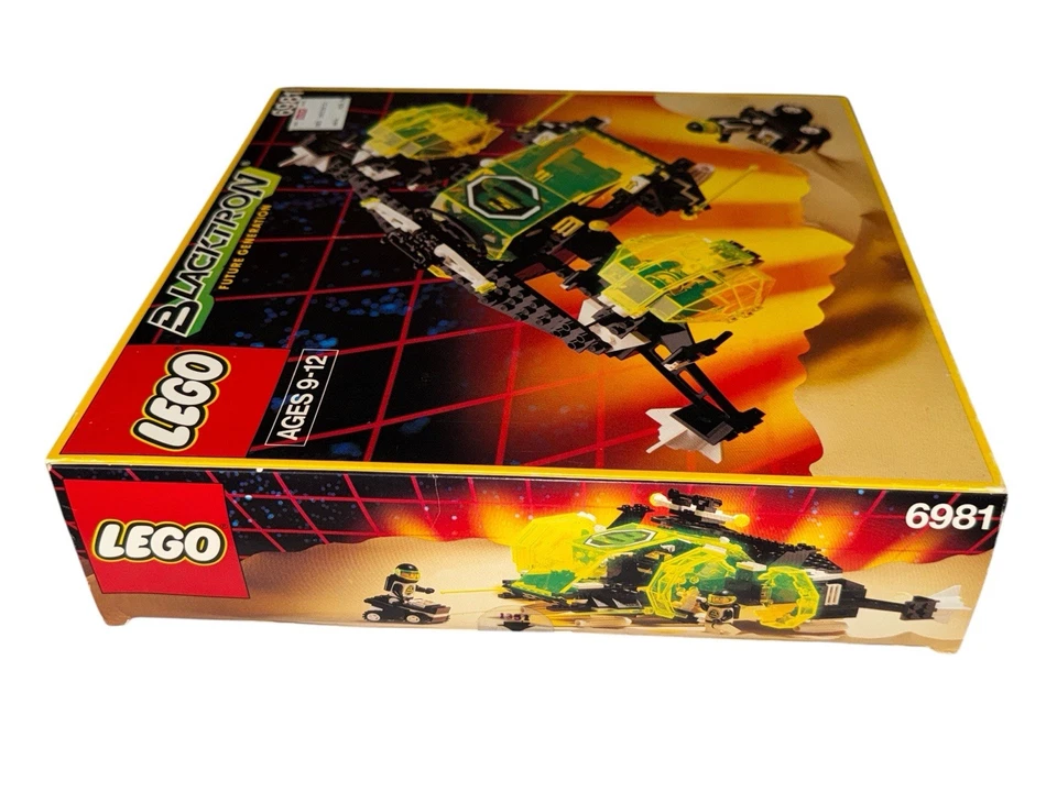 Lego Space BLACKTRON 6981 AERIAL INTRUDER Complete w/Box & Manual 1991 Vintage - Image 3 of 4