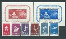 Romania - Mail 1960 Yvert 1720/5+H,47/8 * Mh Olympic Games Of Rome