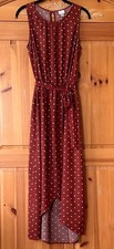 A New Day Polka Dot Wrap Dress Women's Size Medium