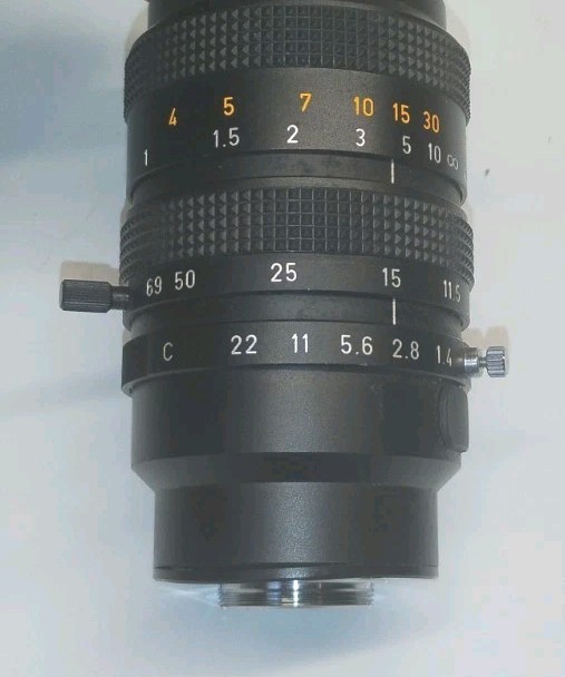 希少 キャノン TV Zoom Lens J5x15 15-75mm F2.1 Canon 15-75mm T2.1 TV Zoom Lens J5x15 C-Mount S# 11553 – Du