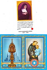 2 Reliquienbilder, Hl. Antonius v. Padua und Hl. Maria Margherita