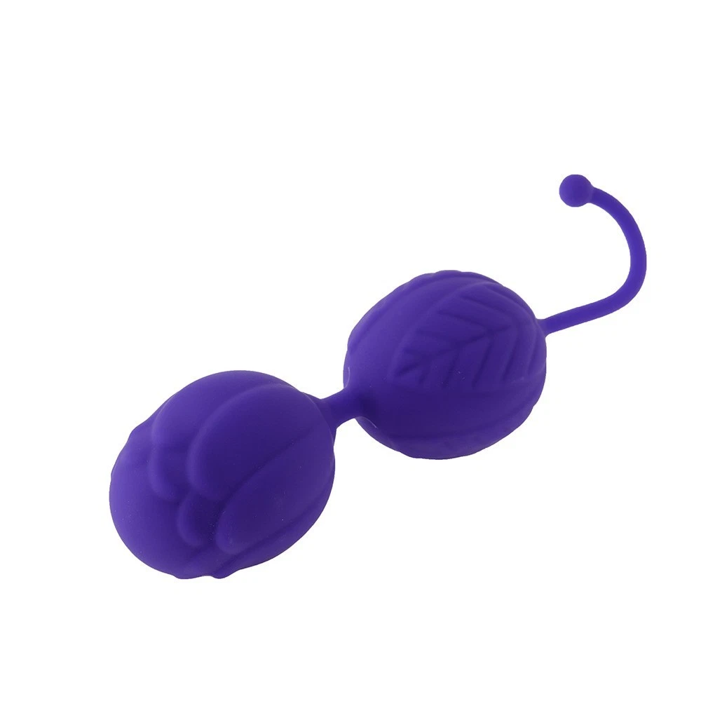Boules De Geisha Duo-Balls Fascinate - Violet - En Silicone - Marque Vibe Therapy - Neuf - Pour Le Bien-être Féminin