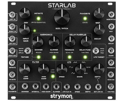 Strymon StarLab Reverb Eurorack Module - Black Panel - Used