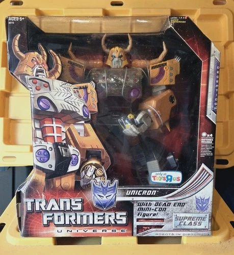 Transformers Unicron W/ Dead End Mini Con Hasbro Supreme Class New Sealed
