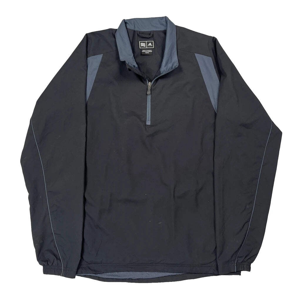 Adidas Windbreaker - Medium Gray Polyester