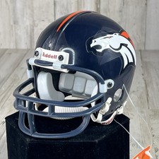 Vintage 1995 Denver Broncos Riddell NFL Authentic Mini Helmet