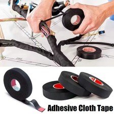 5PCS 10M Wiring Harness Tape High Temp Wire Cable Loom Self-Adhesive Fabric Tape