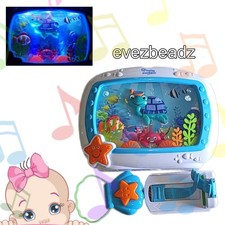 EvezBeadz Baby Einstein Sea Dreams Remote Control Pink Noise Ocean Tested Toy