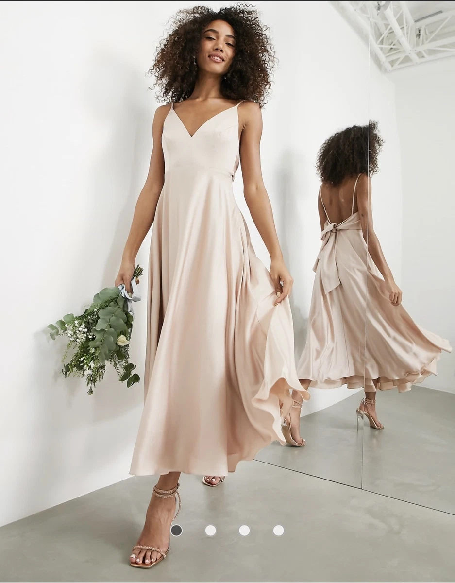 princess polly baby blue dress Satin Rust Bridesmaid Dresses for Your Special Day main image 1