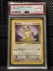 1999 POKEMON JUNGLE #56 MEOWTH PSA 10
