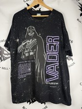 VTG 80s Disney Star Wars Darth Vader All Over Print T-Shirt Single Stitch XL/XXL